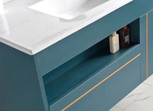 Tocador de baño de lujo Juego completo de <span class=keywords><strong>sanatorio</strong></span> de baño Pakistán Menards Gabinetes de lavabo de baño - Product Image 4