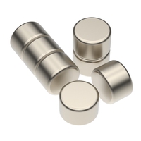 N52 Aimants néodyme super puissants Aimant à disque cylindrique à tige ronde Halbach Maglev Matériaux à vendre