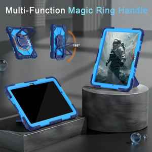 Funda Resistente a Golpes para Tablet con Soporte de Mano Giratorio de 360° para <span class=keywords><strong>Samsung</strong></span> <span class=keywords><strong>Galaxy</strong></span> <span class=keywords><strong>Tab</strong></span> A11+ A9+ A11 A9 S11 S10 FE S9 FE <span class=keywords><strong>A8</strong></span> A7 - Product Image 4
