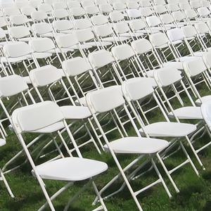 Outdoor <strong>White</strong> Black Colors PP Plastic Metal <strong>Folding</strong> <strong>Chair</strong> Wedding Party Plastic <strong>Folding</strong> <strong>Chair</strong> for Events - Product Image 3