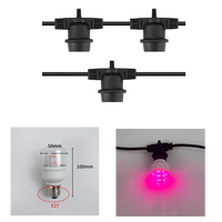 Ampoule Led de croissance d'extérieur, étanche IP65, Dragon Fruit Pitaya A60 plante