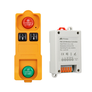 DC12-36V 2 kênh FSK tần số nhảy không dây điều khiển từ xa 420450MHz PLC chuyển đổi tín hiệu với nhanh chóng thiết bị đầu cuối - Product Image 1