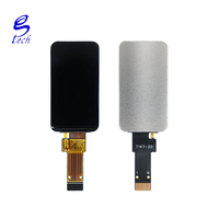 Layar LCD TFT 1,47 inci IC Driver GC9D01 Resolusi 172x320 Antarmuka SPI Sudut Bulat Tipe COG 19,39x36,28x1,51mm