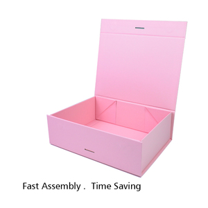 Cajas de Embalaje Cosmético de Lujo Impresas a Medida, Cajas Plegables Rosas para Cuidado de la Piel y Belleza con Lazo - Product Image 6