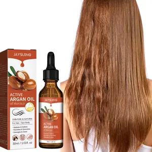 Moroccan nut oil for repairing manic and dry hair smoothing and moisturizing hair care essential oil