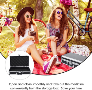 Chuyên nghiệp nhôm công cụ Trường hợp với bọt, thực tế cứng nhôm Mang trường hợp, phổ đa chức năng Công cụ cầm tay trường hợp - Product Image 6