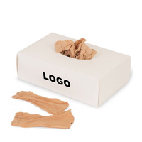 Chaussettes jetables Xingyou Crew fines et économiques, respirantes en nylon, à usage unique, emballage personnalisé, vente en gros