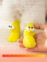 Zhong De rutsch feste Haustier Socken Kleintier Welpe Hund Pfoten schutz Gestrickt Benutzer definiertes Logo Set Baumwolle Hundes ocken