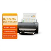 Scanner de documents USB haute vitesse Fujitsu Fi-7180, numérisation automatique recto-verso, CMOS, profondeur de couleur 24 bits, format A4, format passeport, utilisation au bureau