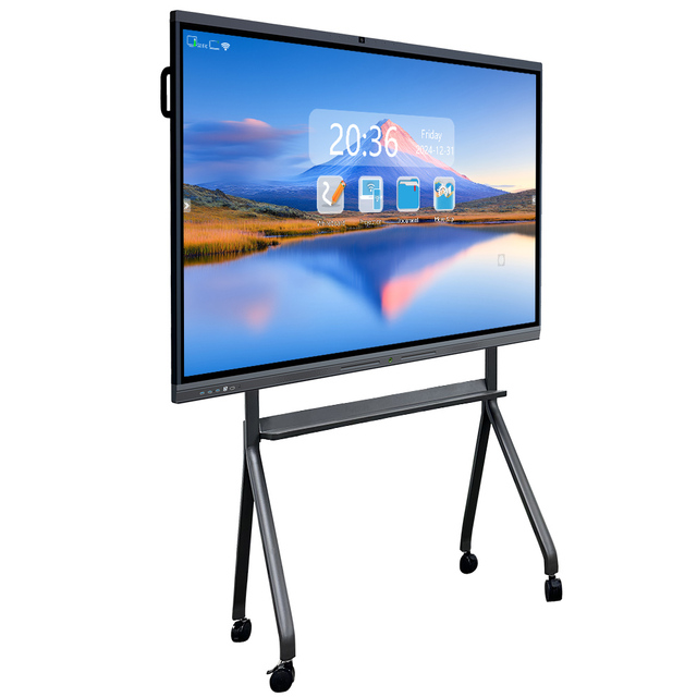 HDFocus 4K 75 Inch Interactive Flat Panel Digital Smart Board Ideal for Classroom Teaching and Learning