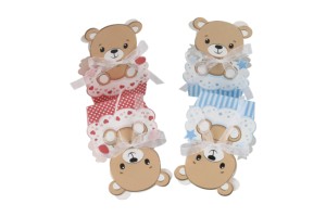 Bear Design Baby Shower <strong>Small</strong> Candy Cookie <strong>Paper</strong> Box Favor Gift Treat <strong>Boxes</strong> Decoration for Birthday Party Baby Shower Supplies - Product Image 4