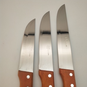 Cuchillo de <span class=keywords><strong>chef</strong></span> duradero resistente al óxido, cuchillo de cocina de buena calidad <span class=keywords><strong>para</strong></span> expertos culinarios y entusiastas de la cocina, hecho de metal - Product Image 3