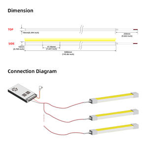 Luz de Neón de Silicona de Fábrica al por Mayor, Disponible en Varios Colores, con Tres Lados, Buena Flexibilidad, Luz LED de Neón para Exteriores - Product Image 6