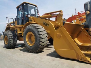 Б/у фронтальный погрузчик Cat 966H высокого качества, оригинал из Японии, мощный гидравлический, колесный погрузчик Caterpillar 966H - Product Image 5