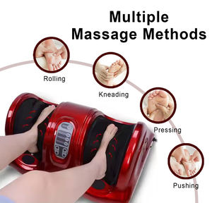 Luxuriöses Stoßwellentherapie-Shiatsu-Rollmassagegerät für die Gesamte Körperentspannung Elektrischer Rollenmassagegerät für Füße mit Fernbedienung - Product Image 2