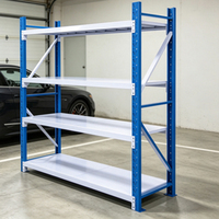 Étagères réglables en acier laminé à froid avec vis, installation facile pour la maison, le garage et l'entrepôt