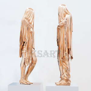 Escultura Grande de Bronce de un Hombre <span class=keywords><strong>a</strong></span> <span class=keywords><strong>Caballo</strong></span>, Adorno Decorativo para Exteriores, Escultura Artística Fundida Personalizable - Product Image 6
