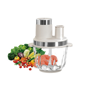 Picadora de carne eléctrica Orvica de 24 cm y 29,5 cm, multifuncional con doble cuchilla para uso doméstico - Product Image 2