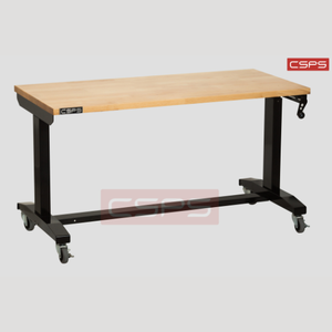 Escritorio silencioso para garaje, altura ajustable de elevación, 132 cm, mesa de pie de alta calidad, escritorio de madera para mecánico de oficina, compatible con OEM - Product Image 1