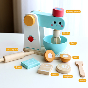 Super Fun Magic Cartoon Anime Wood Blender Vibrant Colors & Unique Shapes Multi-Functional Food Mixing Marvel for Kids - Product Image 4