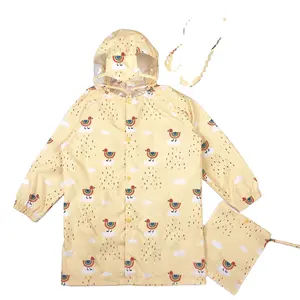 Premium baby girl boy rainboat all-weather coat