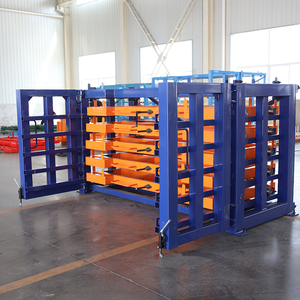 رف تخزين قابل للطي من الفولاذ الثقيل مع تشطيب مقاوم للصدأ، قابل للتخصيص ومتوافق مع الرافعات الشوكية - Product Image 3