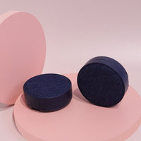 Nouveau fond de teint à coussin d'air noir conteneur de poudre compact 13g étui à coussin d'air vide coussin d'air cosmétique boîte à crème bb