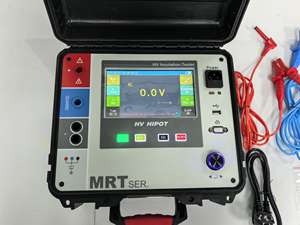 เครื่องทดสอบความต้านทานฉนวนไฟฟ้าแรงสูง HVHIPOT 10kV MRT-10 สำหรับการทดสอบ IR ความแม่นยำระดับ 0.1 และช่วงการวัด 0.01m~10T - Product Image 3