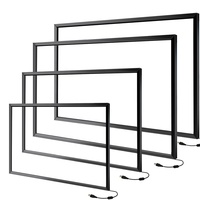 Vente directe usine – Kit de superposition d'écran tactile 65 pouces, 20 points, infrarouge, avec cadre de fixation
