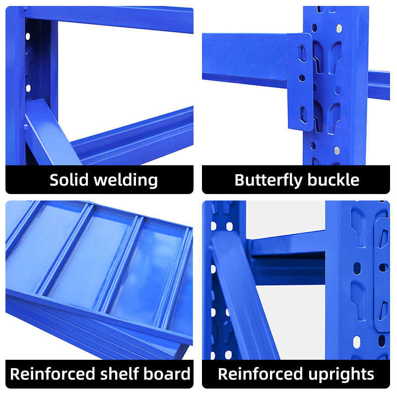 Heavy Duty 5-Tier Boltless Steel Shelving, Premium Quality Adjustable ...