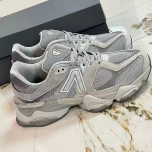 Low-price wholesale 9060 high-quality retro fashionable casual shoes, breathable thick-soled walking shoes, summer style - Product Image 1