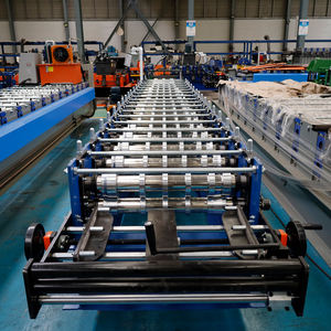 기어 박스 롤러 코어 구성 요소로 지붕 패널 벽 타일 만들기 휴대용 원활한 강철 사이딩 성형 기계 롤 포머기 - Product Image 3