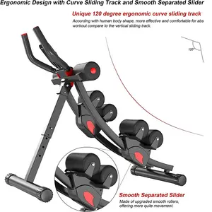 WellS how Sport Ab Workout Maschine Bauch Ab Core Toner Vertical Shaper Fitness geräte