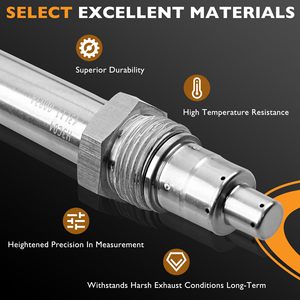 เซ็นเซอร์ NOx คุณภาพสูง ABS รุ่น HQPASFY 4326873 ช่องรับอากาศเข้า 5WK96742B เซ็นเซอร์ไนโตรเจนออกไซด์ ใช้ได้กับ Dodge Ram ปี <span class=keywords><strong>2013</strong></span>-2018 - Product Image 2