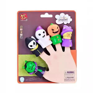 Juego <span class=keywords><strong>de</strong></span> Dedos <span class=keywords><strong>de</strong></span> Plástico Unisex, Marioneta <span class=keywords><strong>de</strong></span> Dinosaurio <span class=keywords><strong>de</strong></span> Dibujos Animados, Juguete <span class=keywords><strong>de</strong></span> Navidad y Halloween para Niños <span class=keywords><strong>de</strong></span> 2 a 4 Años - Product Image 3