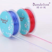 Cordon de perles 0.5 & 0.8mm fil élastique accessoires de bijoux colorés pour la fabrication de colliers de bracelets