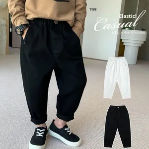 <span class=keywords><strong>Pantaloni</strong></span> Casual da Ragazzo LY Nuova Collezione 2026 Primavera Autunno - Design Coreano Elegante, Versatile ed Ecologico per Ogni Occasione - Product Image 2