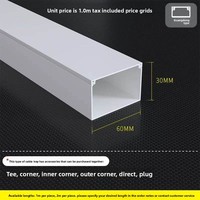 Goulotte de câblage en PVC perforée multi-spécifications, accessoires de câblage pour l'ingénierie électrique