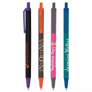 Full Printed Click Plastic <b>Ballpoint</b> <b>Pen</b>, White Barrel Multi Color Trim Promotional Advertising <b>Pen</b> for Pharmacy Business Gifts - Product Image 2