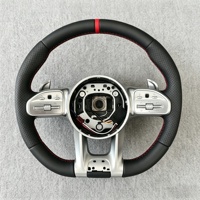 Volant en cuir pour Benz W213 W205 W222 Classe C C63S CLE GLS CLA GLB AMG W204 W205 W167 W213 W222 W207 W212