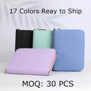 Yihe A7ลายนูนสีทอง17สีที่ขายดีที่สุดเครื่องผูกหนังแซฟไฟโนขนาดเล็กที่จัดระเบียบงบประมาณสำหรับเงิน/<span class=keywords><strong>เงินสด</strong></span>/<span class=keywords><strong>บิล</strong></span>ใบยื่นใบยาว - Product Image 2