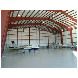 هنجر طائرات فولاذي محمول 30×40 متر للمكاتب، قابل للتخصيص لخدمات الصيانة والإصلاح، مناسب للطائرات الخاصة بالكامل - Product Image 5