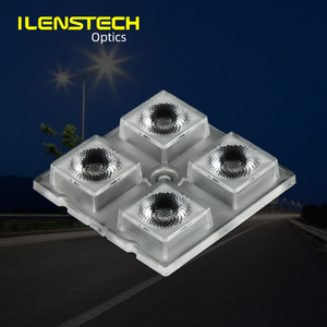 Hàng Mới Về 2022 2X2 Ống Kính Ánh Sáng Đường Phố Nhỏ 10 25 Độ 50X50Mm Khuôn Ống Kính Led Máy Quét Lidar Mảng Microlens - Product Image 2