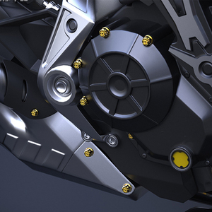 Kit de 30 Tapas Universales para Tornillos y Tuercas de Motocicleta, <span class=keywords><strong>ABS</strong></span> Colorido, para <span class=keywords><strong>KAWASAKI</strong></span> Z250 Z300 <span class=keywords><strong>Z750</strong></span> Z800 Z900 Z1000 - Product Image 2