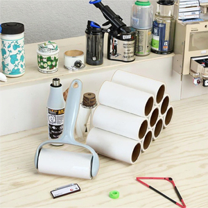 <span class=keywords><strong>Rouleau</strong></span> anti-poils en PVC pour chats et chiens, extra-adhésif, éliminateur de poils, adhésif simple face pour le nettoyage quotidien des sols à la maison, <span class=keywords><strong>rouleau</strong></span> de ruban adhésif - Product Image 6