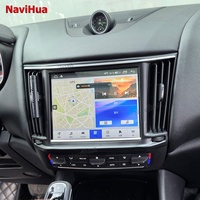 NaviHua Nouveau Système Multimédia Stéréo pour Maserati Levante 2016-2020 Autoradio Android Écran Tactile 8,4'' Unité Centrale Automobile Améliorée
