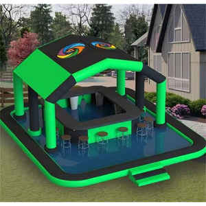 Mùa hè bên hồ bơi bơm hơi Bar hồ bơi nổi Bar Hồ bơi bơm hơi uống chủ - Product Image 1