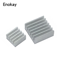 Grosir Raspberry Pi 3 Model B 14mm aluminium Heatsink untuk Raspberry Pi 4