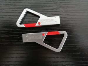 Memoria USB al <span class=keywords><strong>por</strong></span> <span class=keywords><strong>mayor</strong></span> de la hebilla del triángulo de la fábrica 64GB 16GB se divierte memoria USB del mosquetón impermeable - Product Image 3