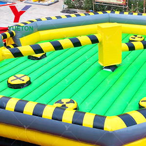 <span class=keywords><strong>Juego</strong></span> inflable de PVC para carnaval, barredora deportiva - Product Image 3